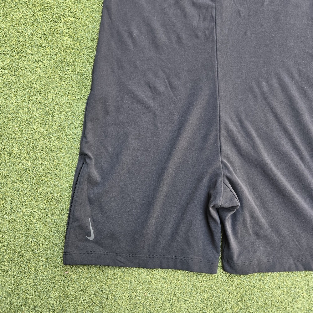 Nike Jumpsuit Women's Large Black Dri-fit Halter Sleeveless - Picture 6 of 13